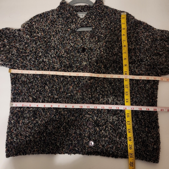 Dress Barn Colorful Teddy Cardigan - Picture 6 of 8